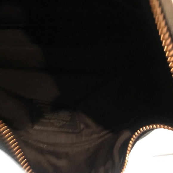 Coach black leather handbag - Picture 4 of 8